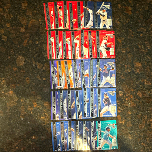 2000 mlb showdown base set - showdown,